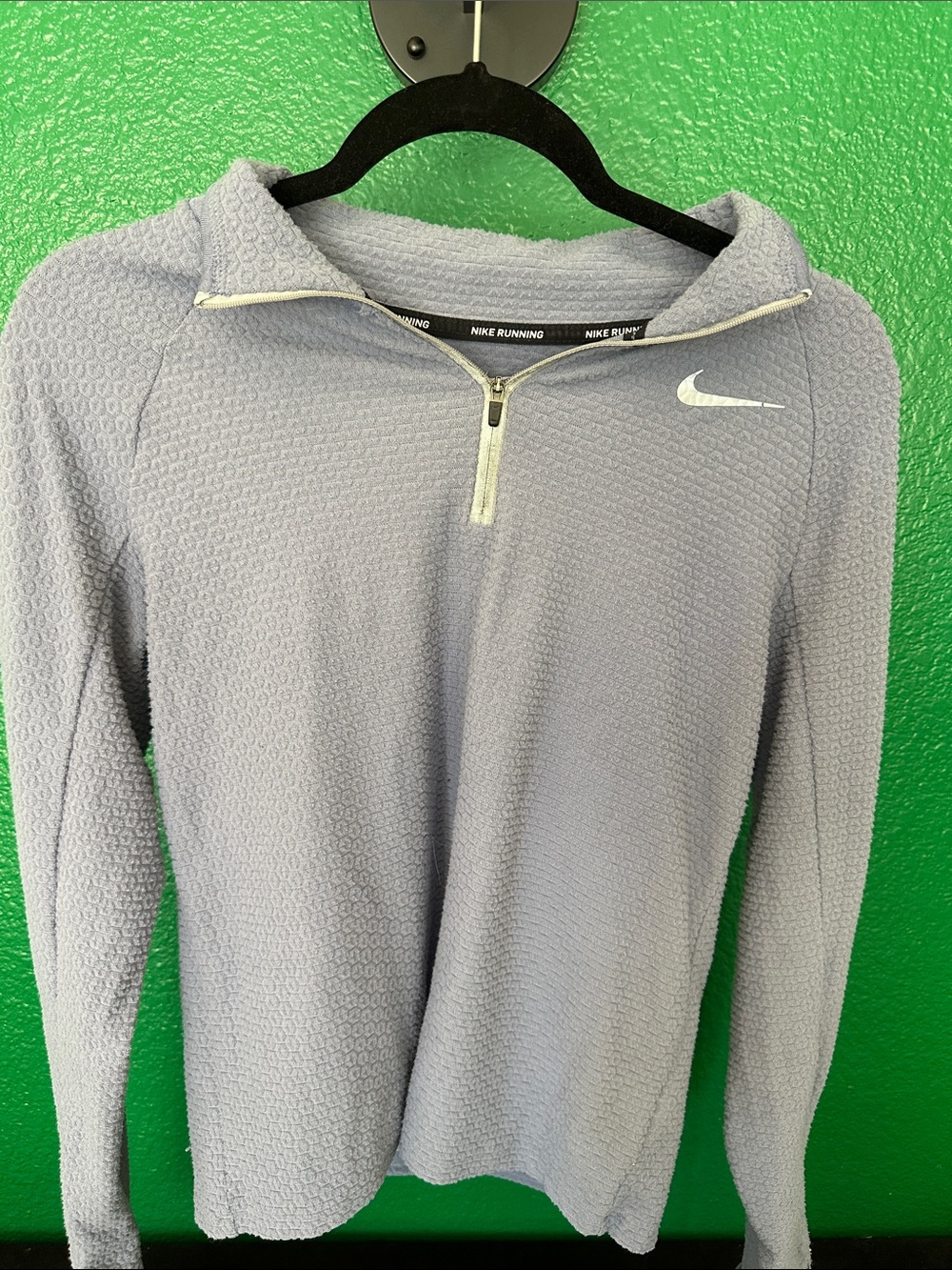 Nike Lavender Half-Zip Running Top XS